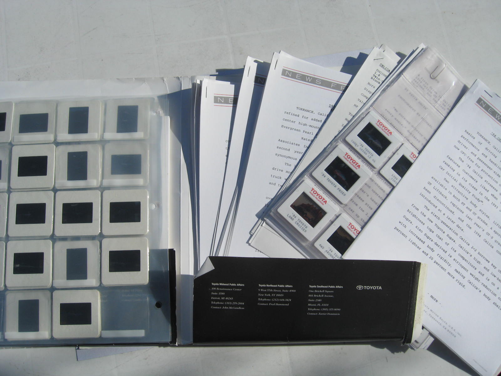 1994 Toyota Press Information - 3