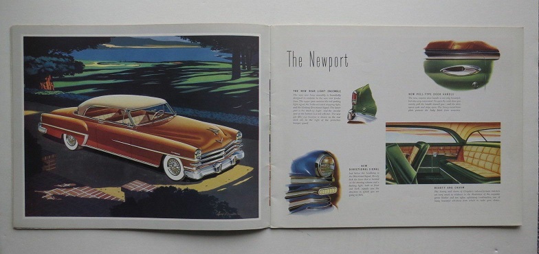 1953 Chrysler New Yorker lyxbroschyr - 3