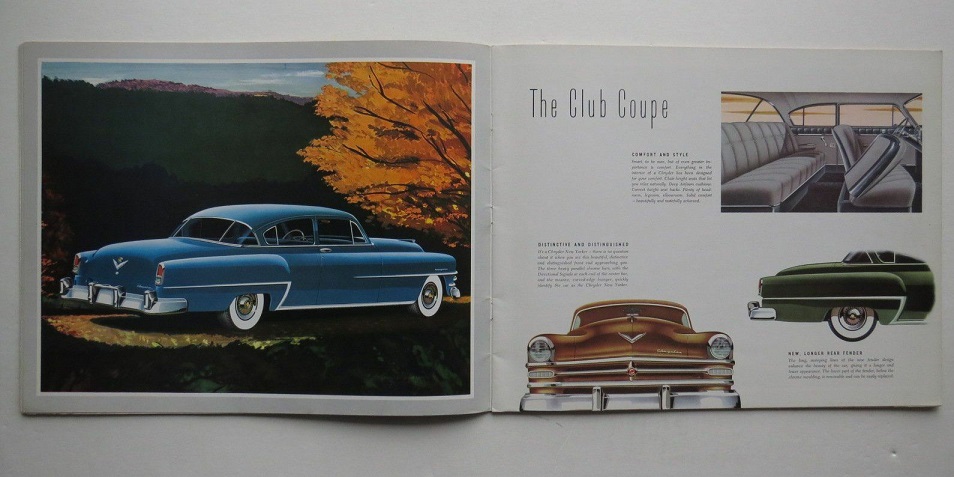 1953 Chrysler New Yorker lyxbroschyr - 4
