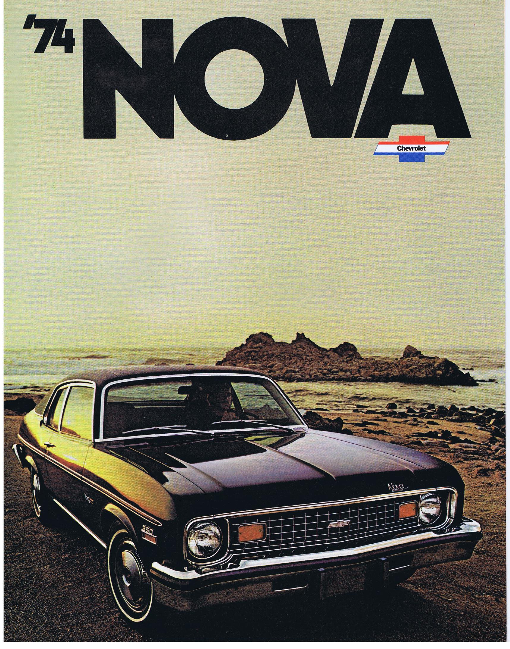1974 Chevrolet Nova  Broschyr