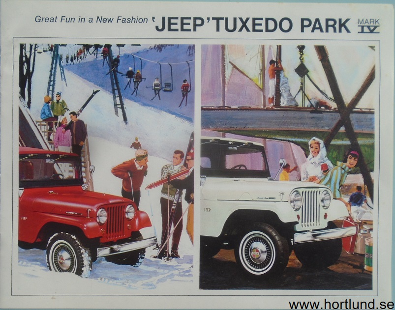 1964 Jeep Tuxedo Park Mark IV broschyr