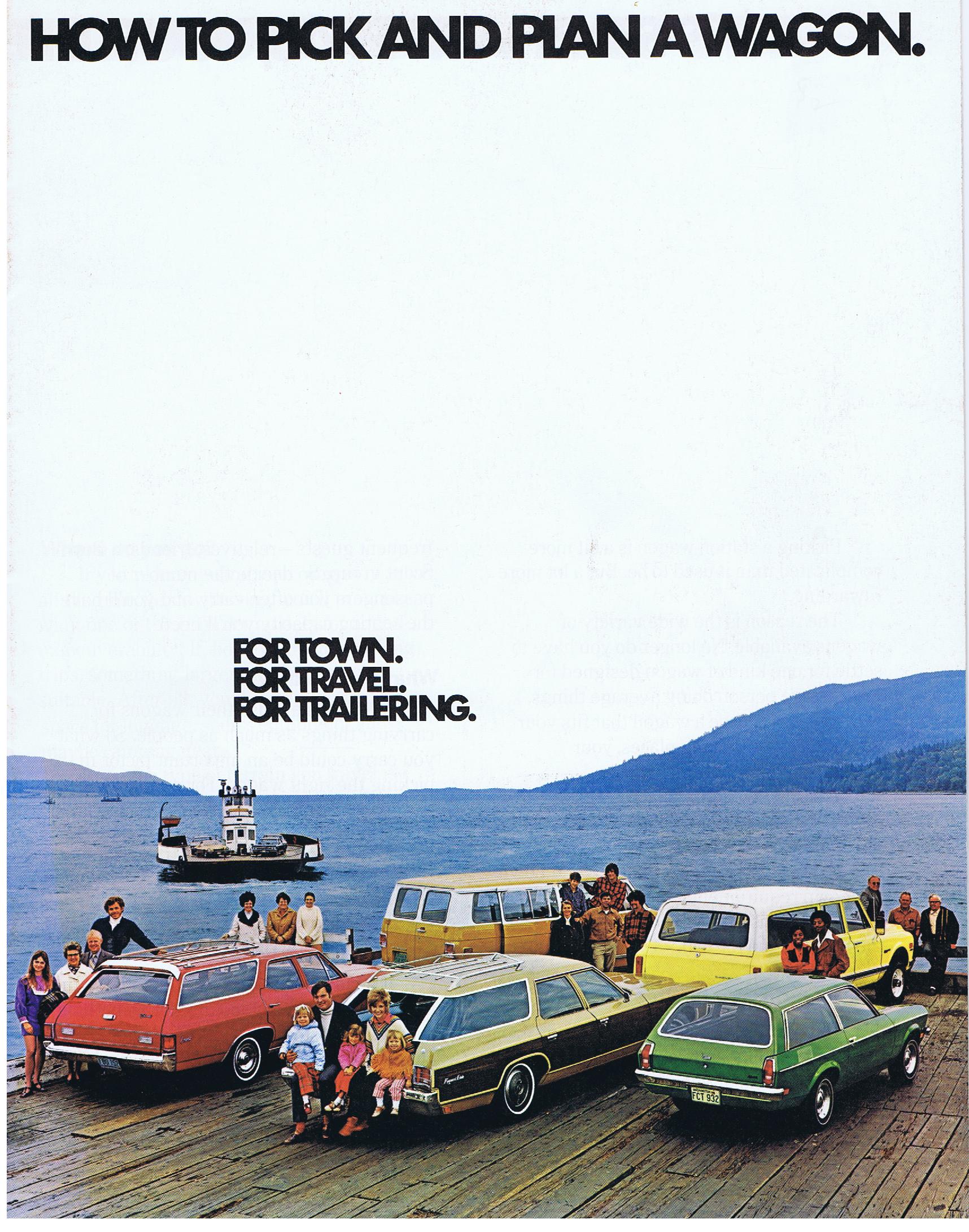 1973 Chevrolet Wagon Broschyr