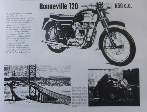 1966 Triumph broschyr - 4