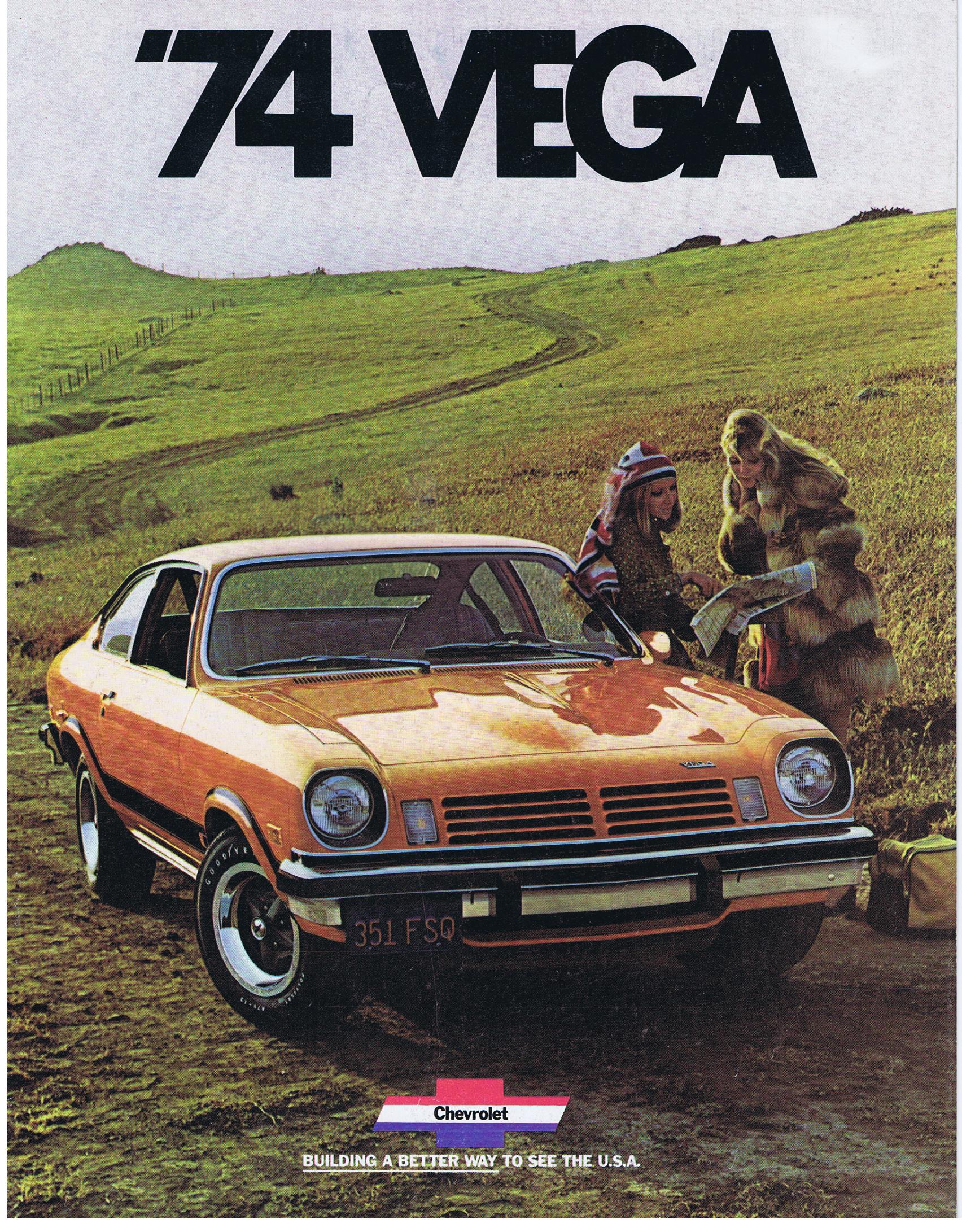 1974 Chevrolet Vega Broschyr