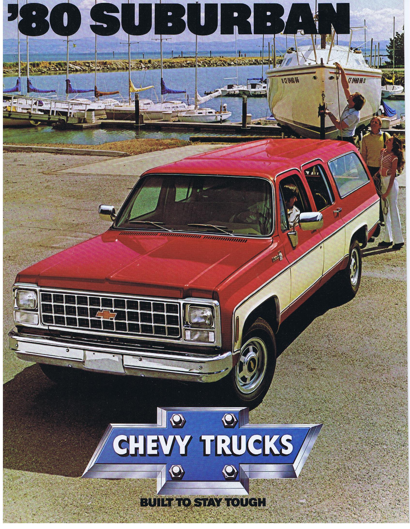 1980 Chevrolet Truck Suburban Broschyr