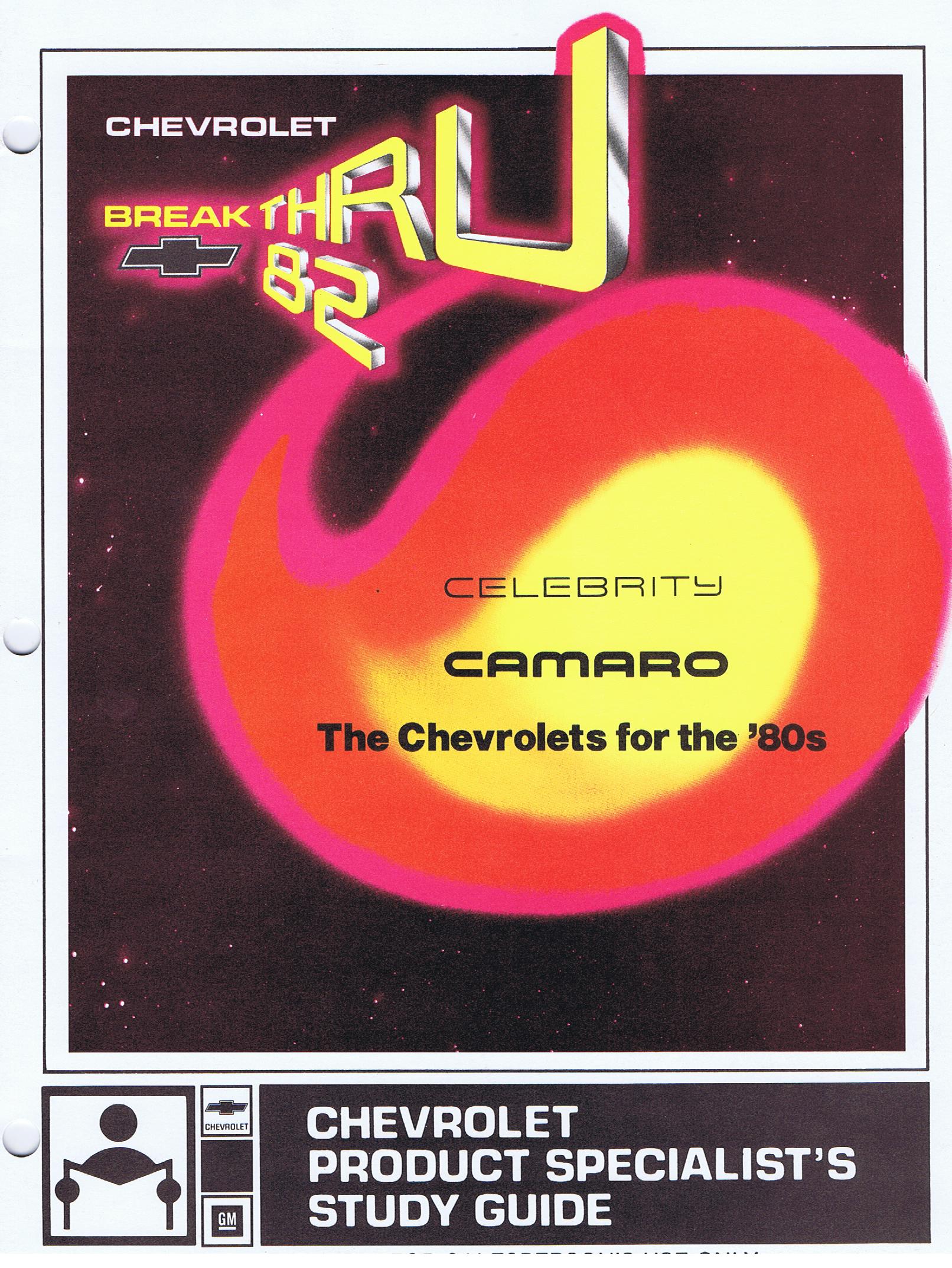 1982 Chevrolet Breakthru Broschyr