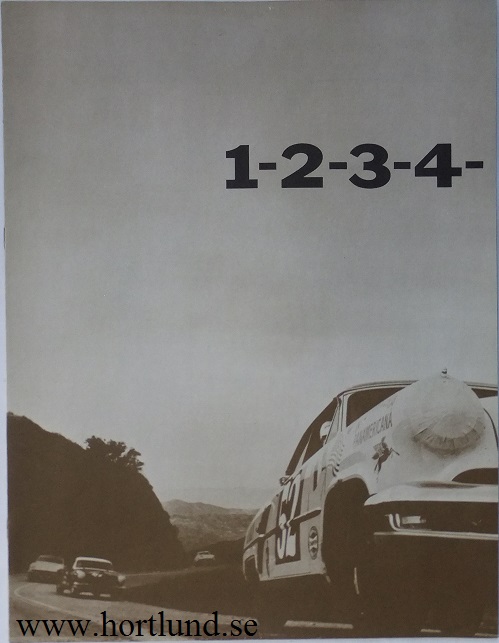 1954 Lincoln stor broschyr 1-2-3