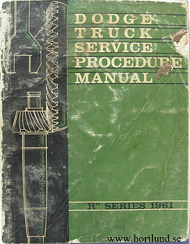 1961 Dodge Truck Service Manual
