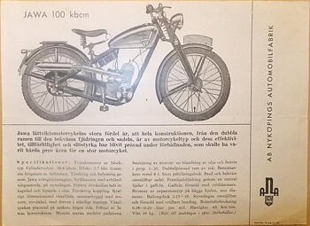 1946 Jawa 100 Robot