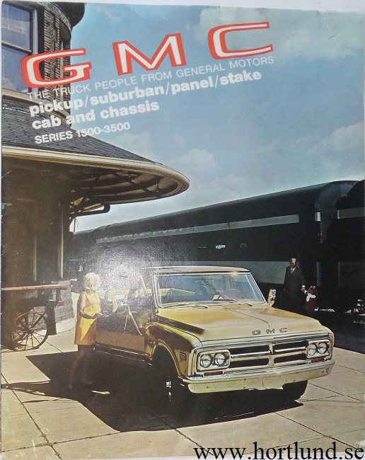 1970 GMC Pickup, Stake, Cab and Chassis Series 1500 - 3500 Broschyr