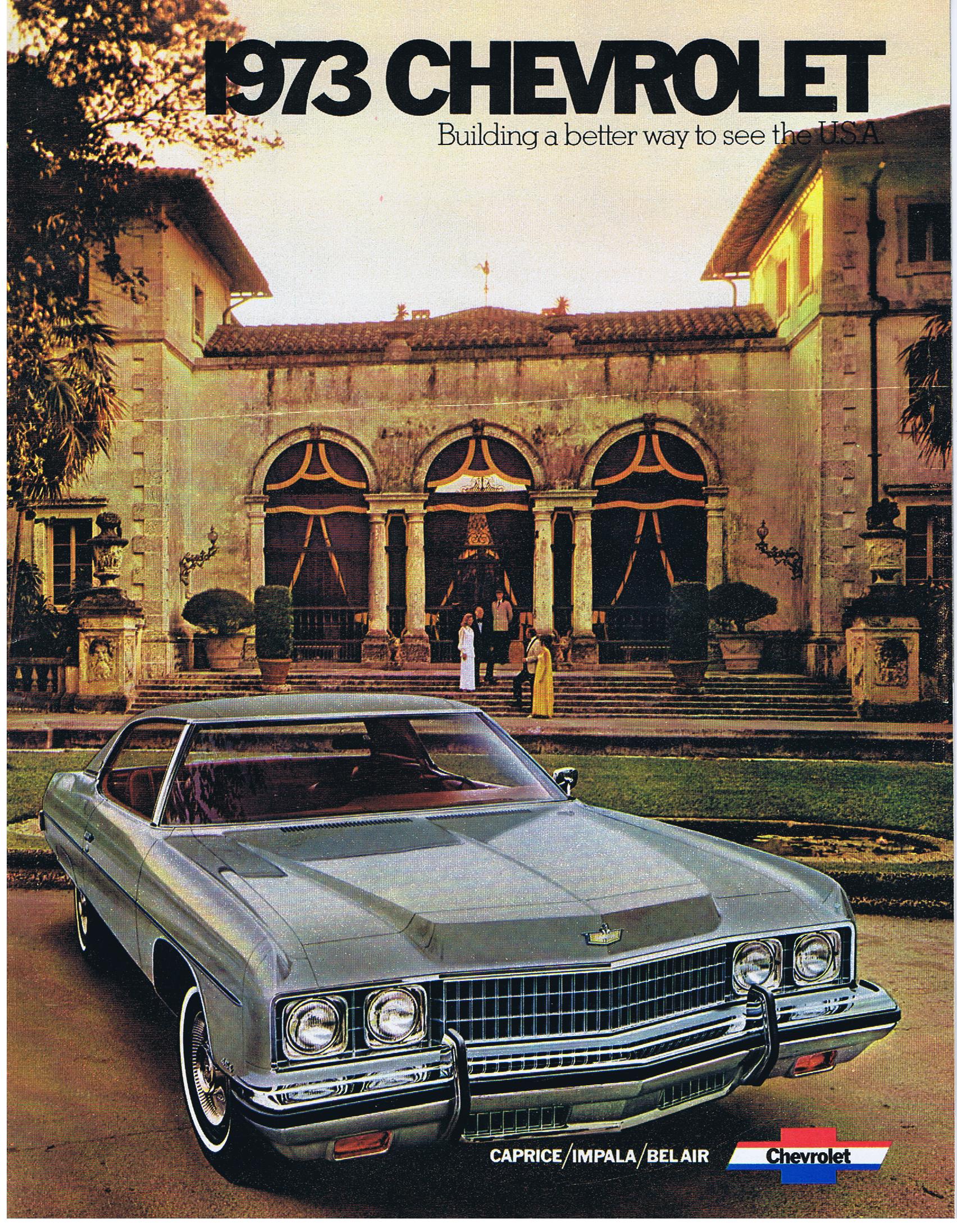 1973 Chevrolet Impala Caprice Bel Air Broschyr