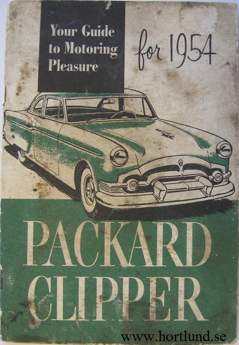 1954 Packard Clipper Owner's Manual