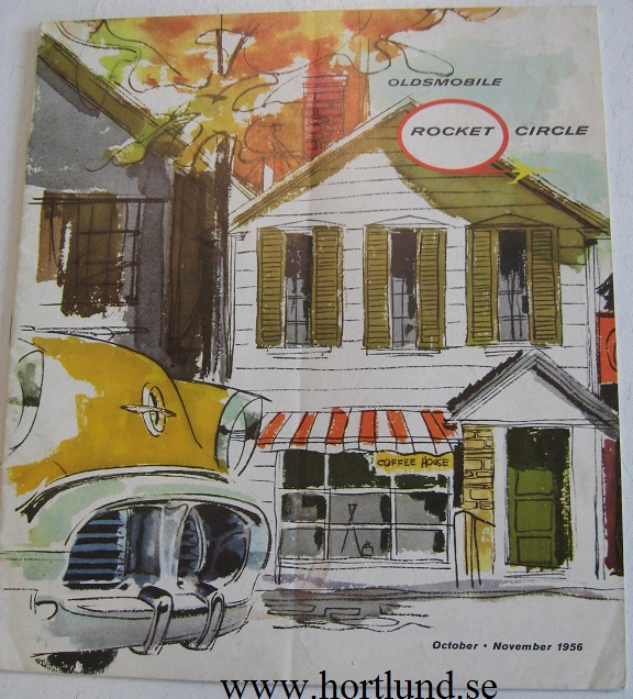 1956 Oldsmobile Rocket Circle October November