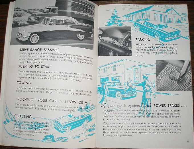 1955 Oldsmobile Owner Manual and Service Policy - 3