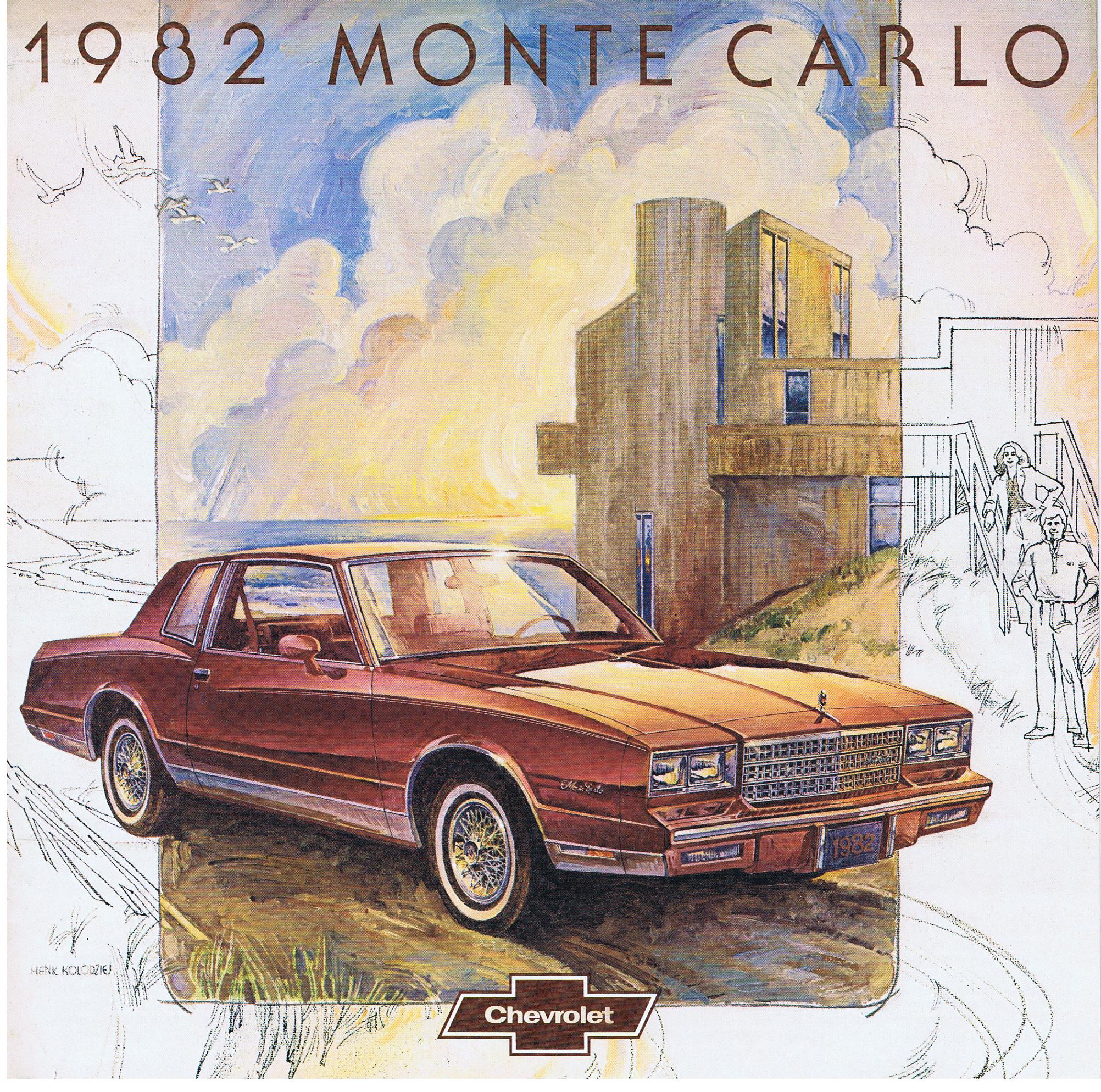 1982 Chevrolet Monte Carlo Broschyr
