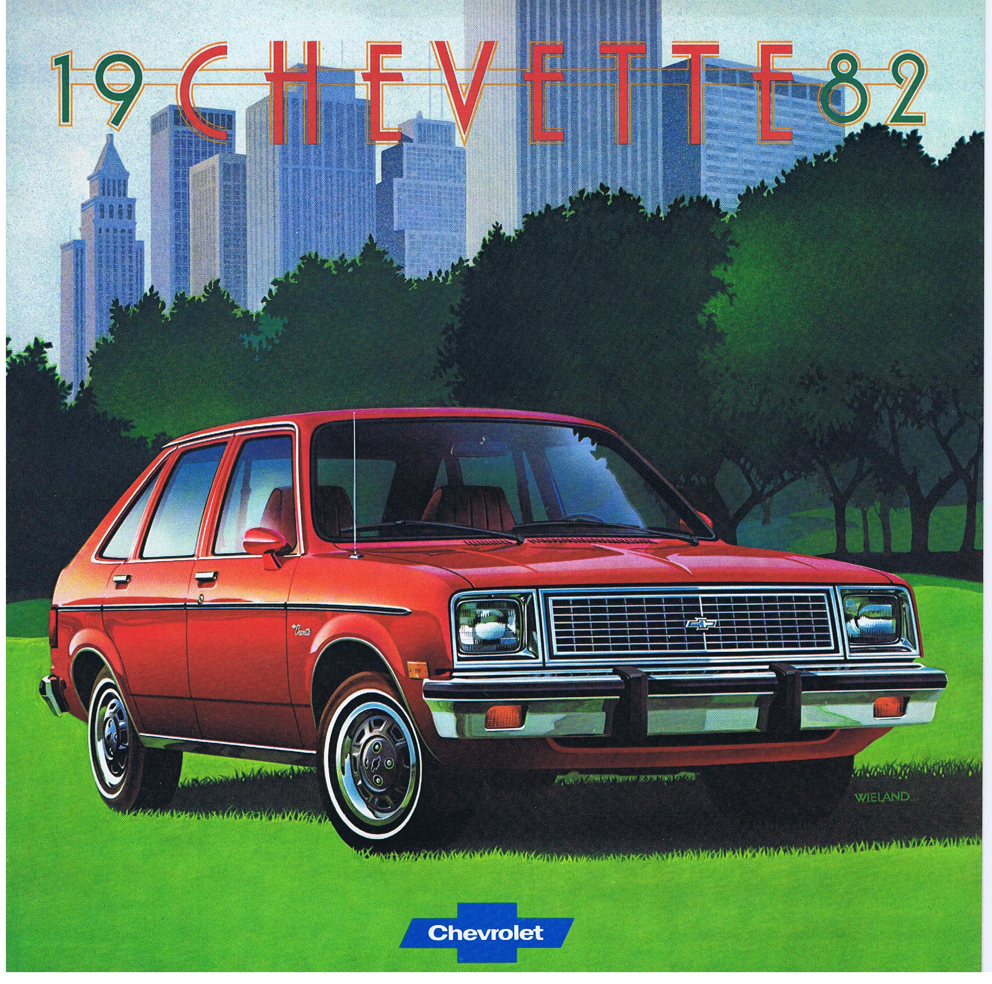 1982 Chevrolet Chevette Broschyr