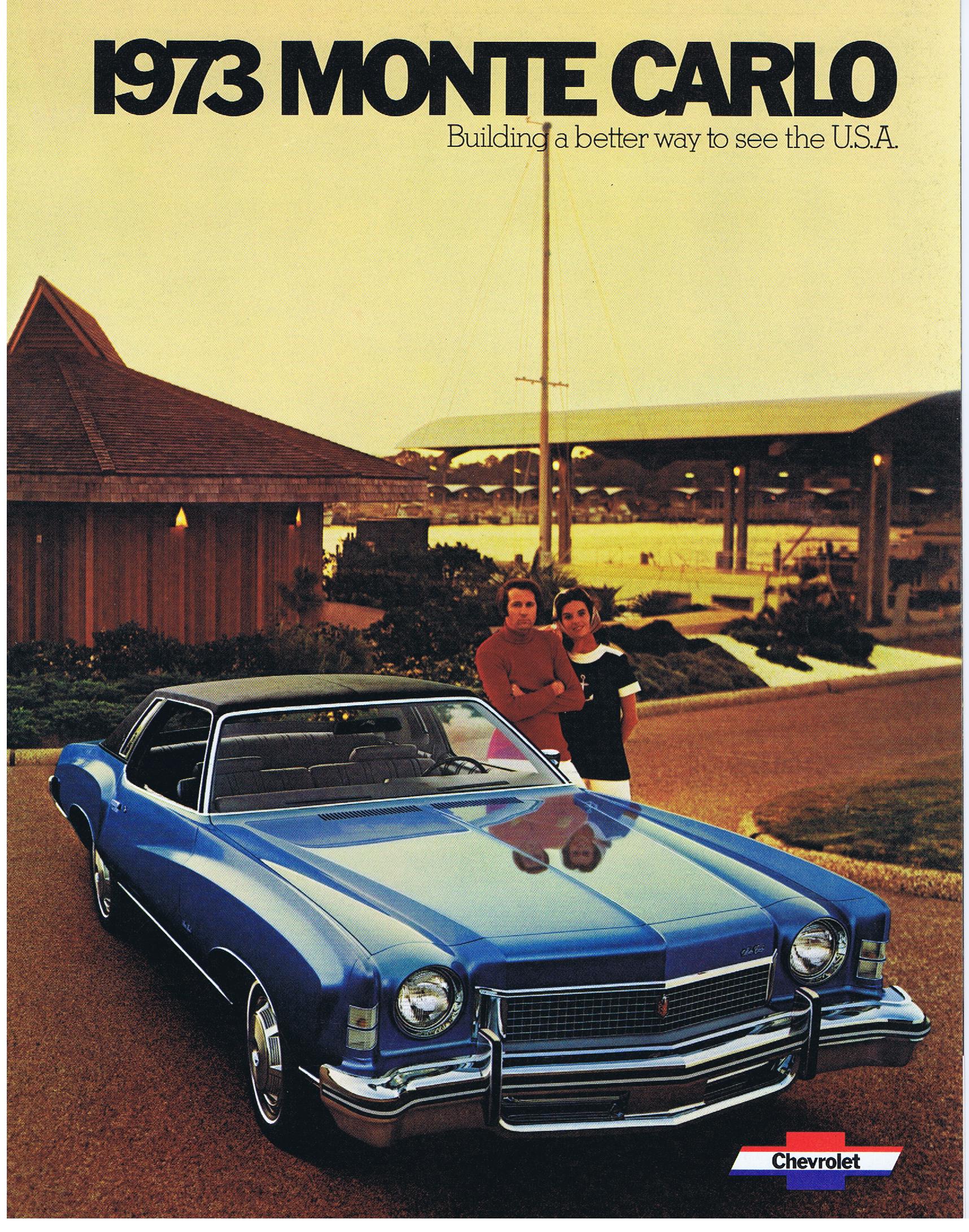 1973 Chevrolet Monte Carlo Broschyr