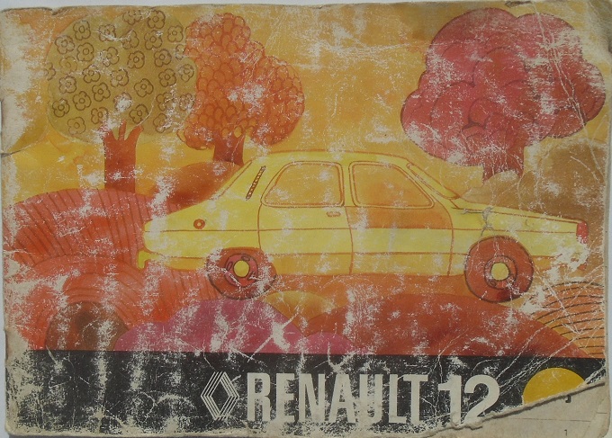 1974 Renault 12 Instruktionsbok