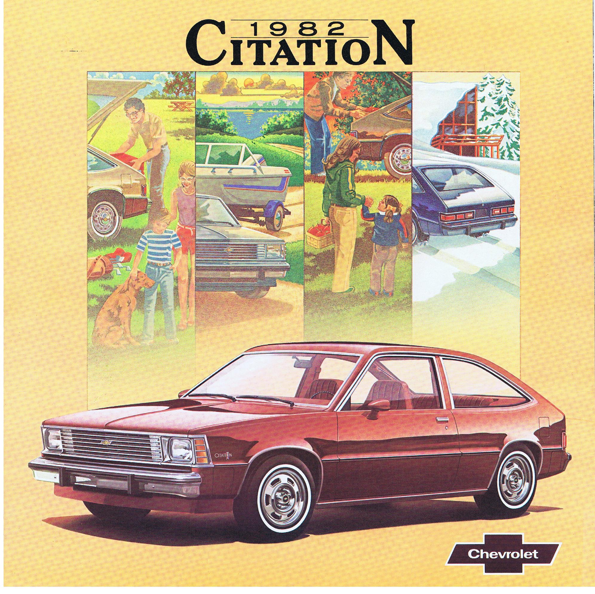 1982 Chevrolet Citation Broschyr