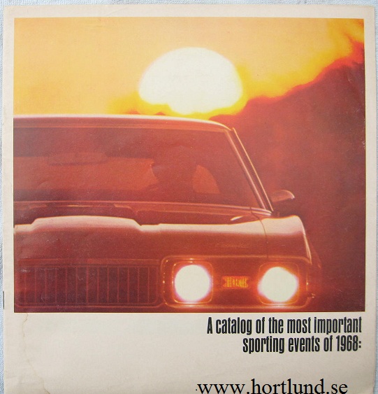 1968 Oldsmobile ...Sporting Events... 442 Cutlass Toronado