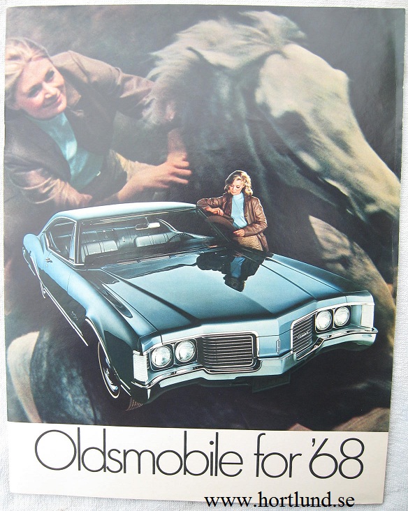1968 Oldsmobile lyxbroschyr alla modeller