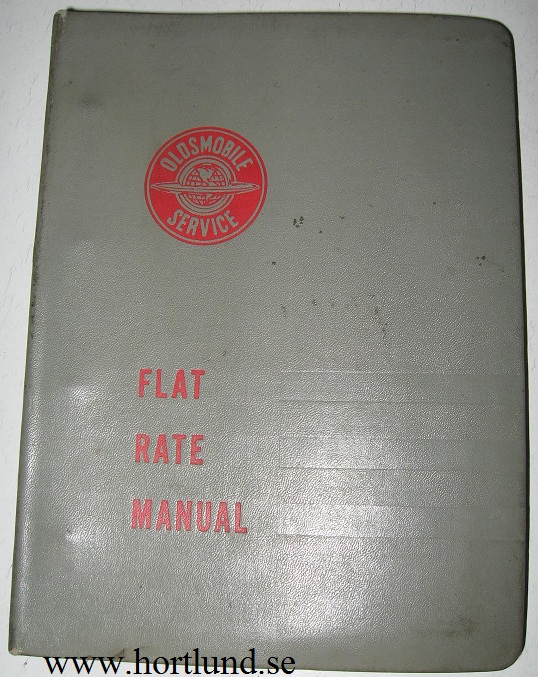 1956 1957 Oldsmobile Flat Rate Manual - 2