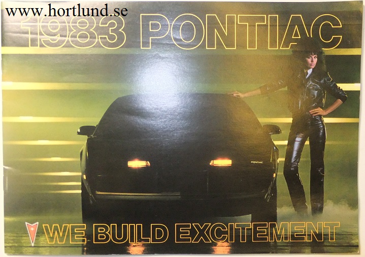 1983 Pontiac broschyr alla modeller