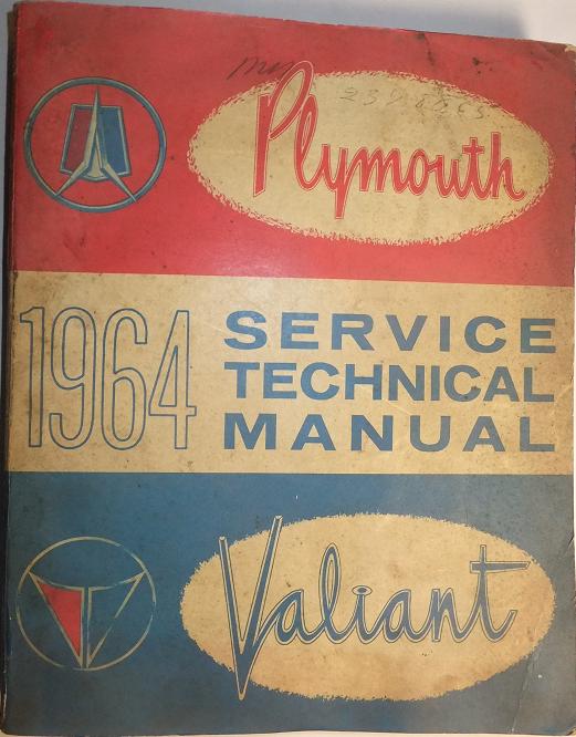 1964 Plymouth & Valiant Service Manual