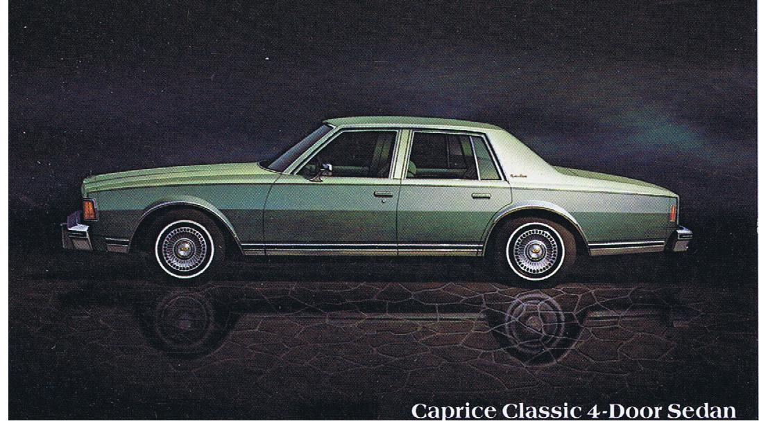 1978 Chevrolet Caprice Classic Vykort