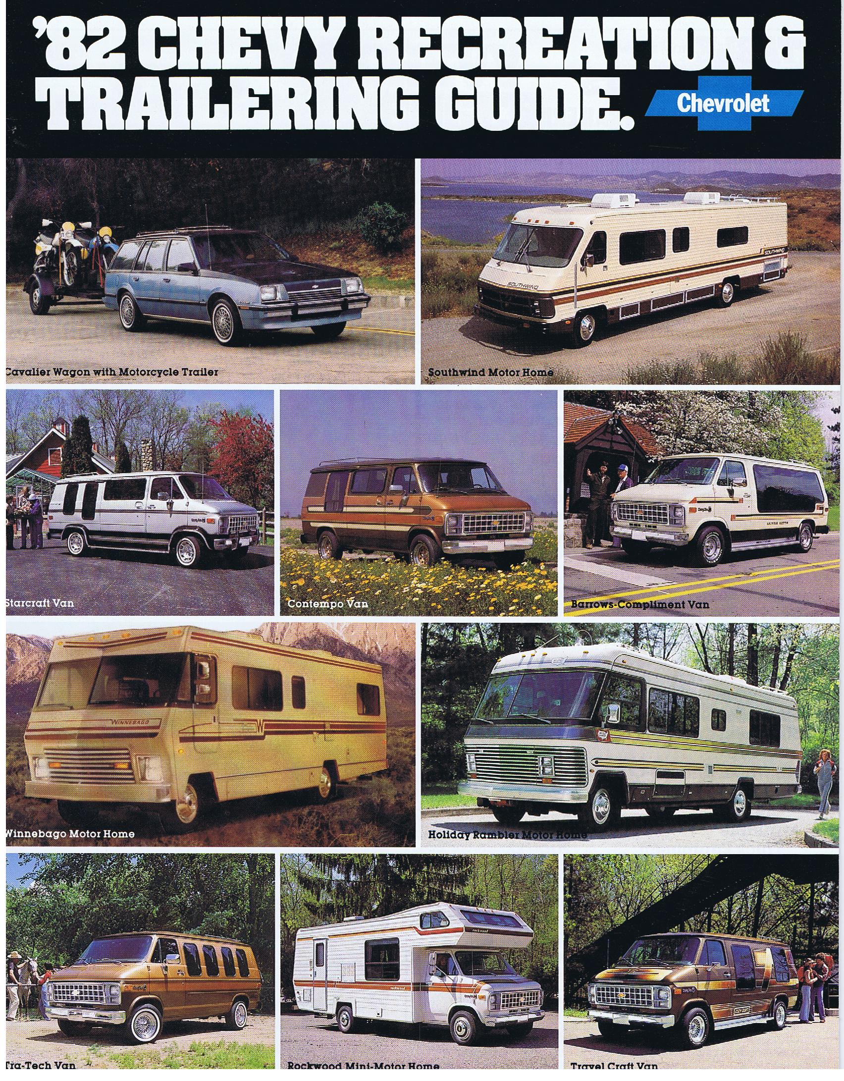 1982 Chevrolet Truck Recreation & Trailering Guide