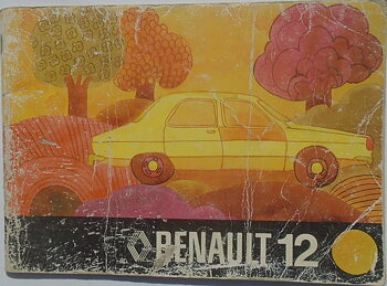 1977 Renault 12 Instruktionsbok