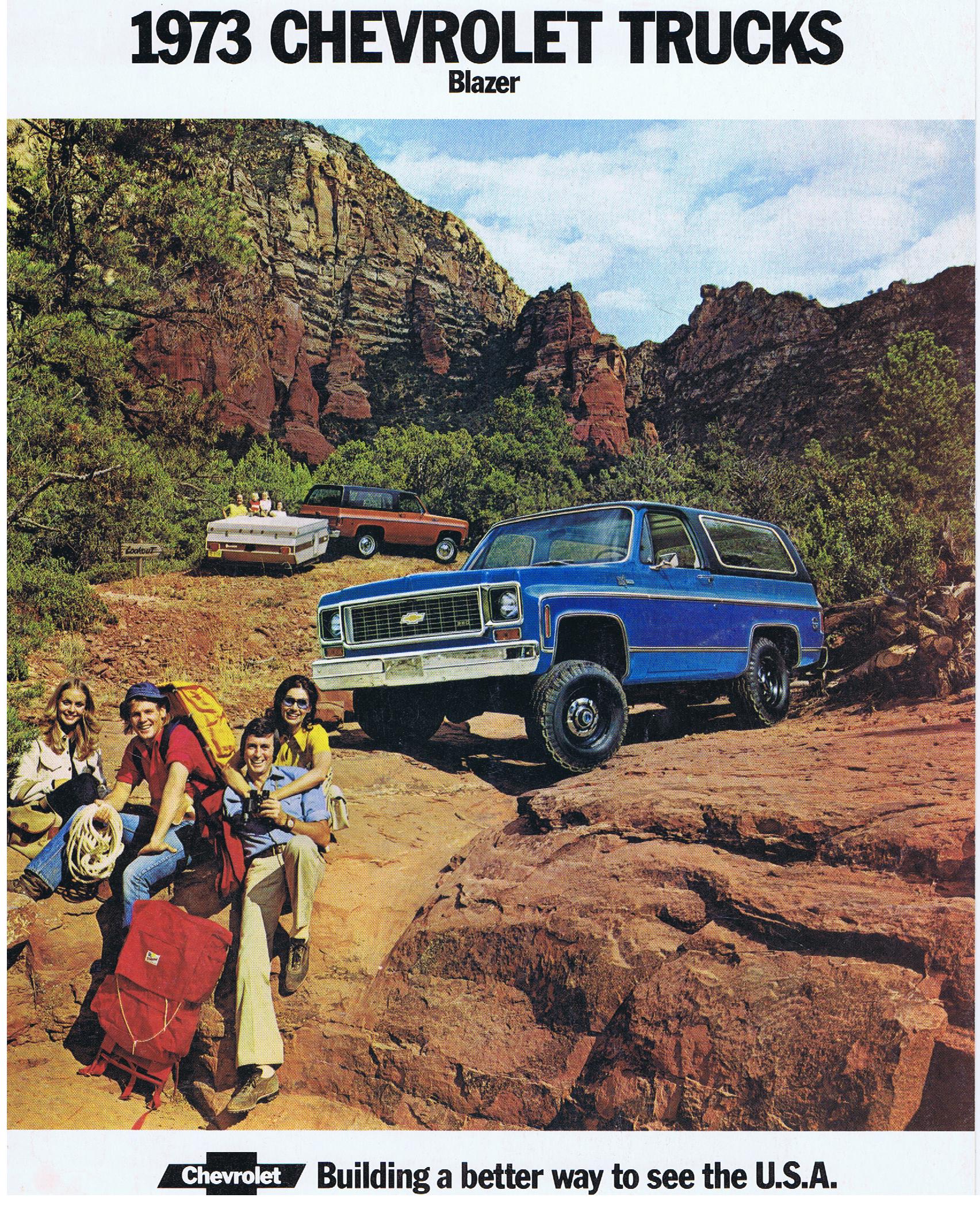 1973 Chevrolet Truck Blazer Broschyr