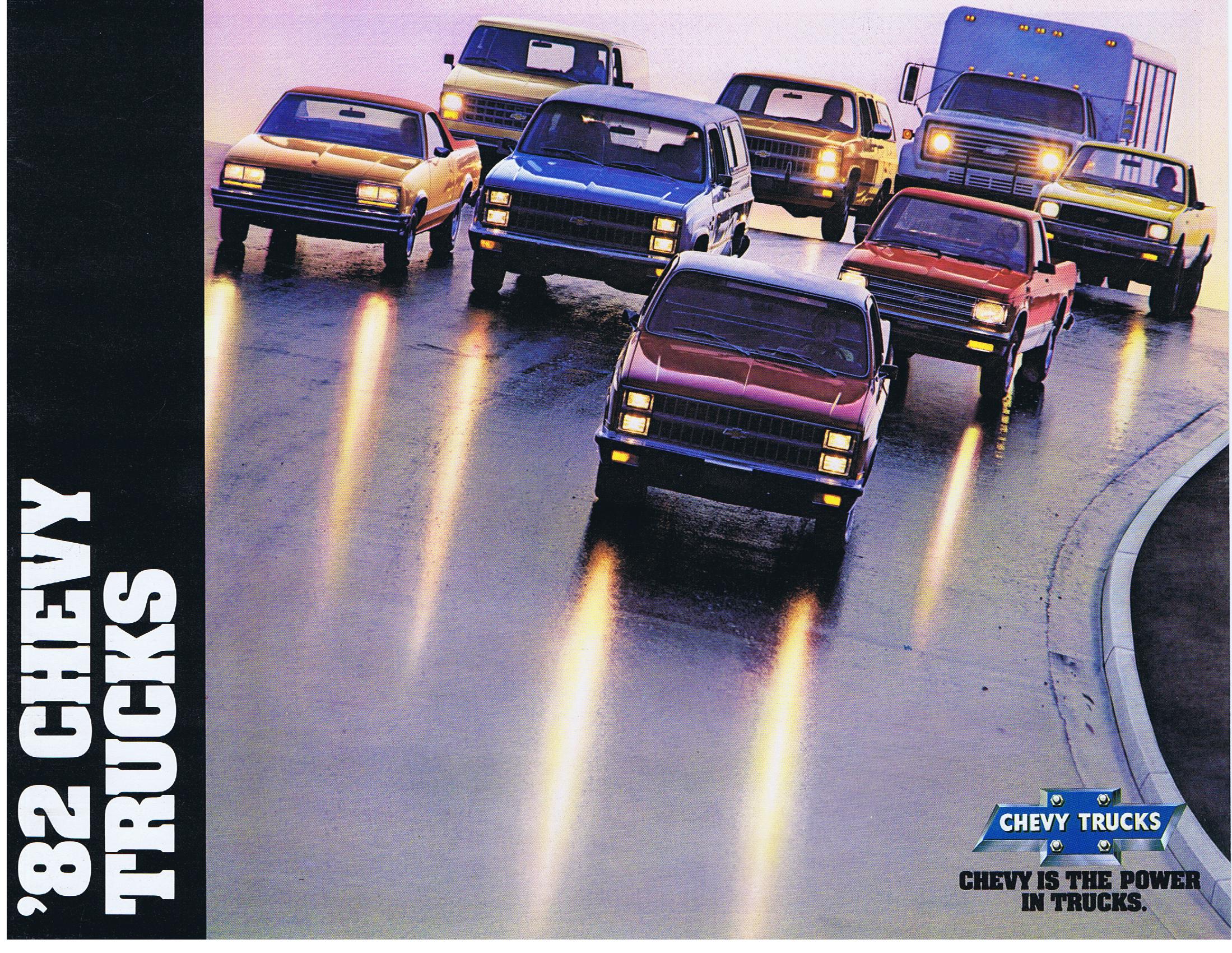 1982 Chevrolet Trucks Folder