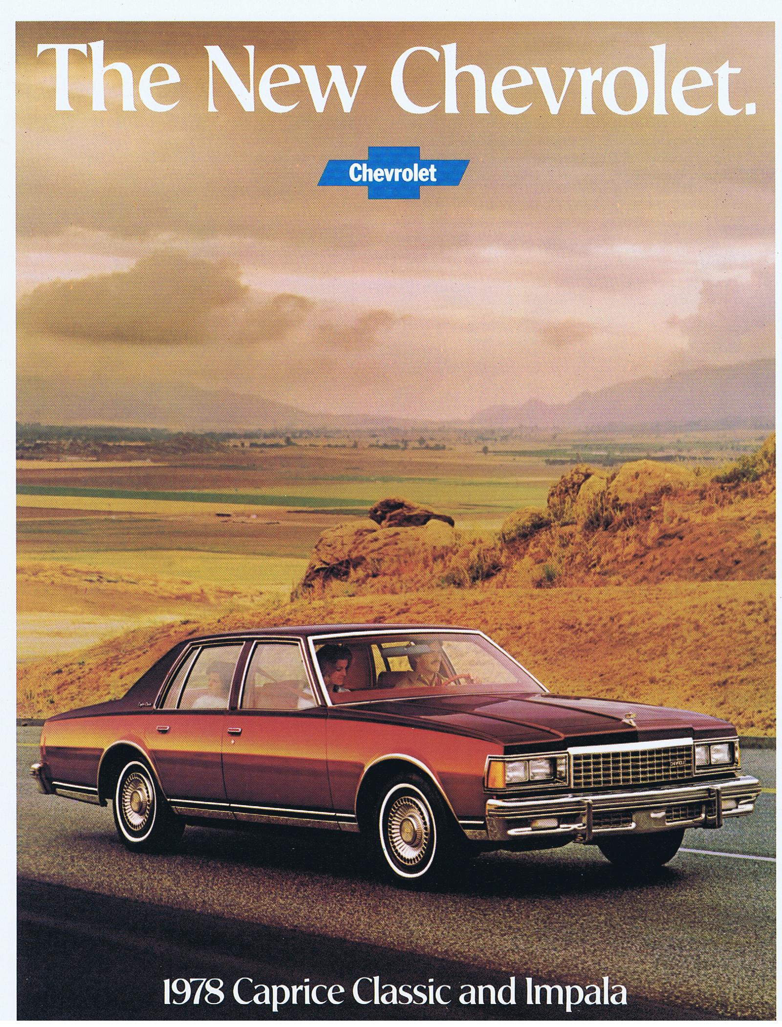 1978 Chevrolet Caprice & Impala Broschyr