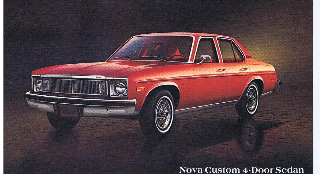 Www.hortlund.se - 1978 Chevrolet Nova Custom Vykort