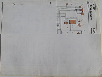1972 Fiat 128 SL Coupe Elschema