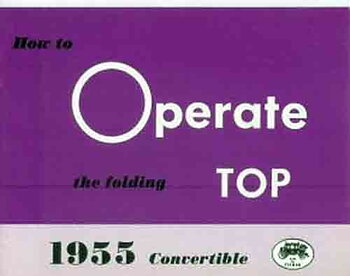 1955 GM How to operate the folding top