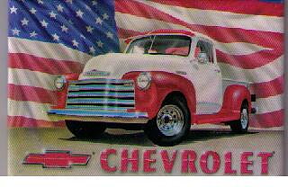 Chevrolet Pickup kylskåpsmagnet
