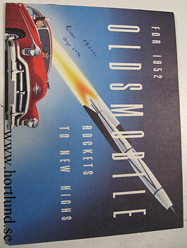 1952 Oldsmobile broschyr färg