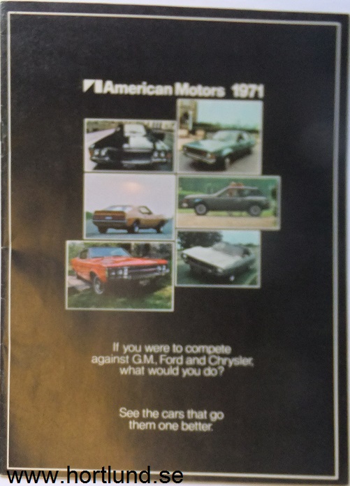 1971 AMC broschyr If you were to...