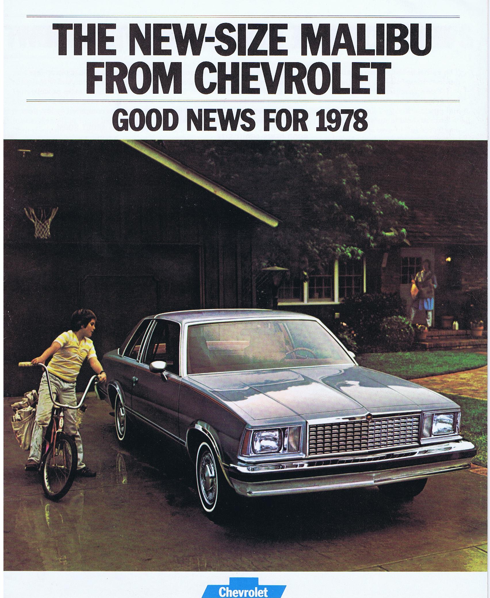 1978 Chevrolet Malibu Broschyr