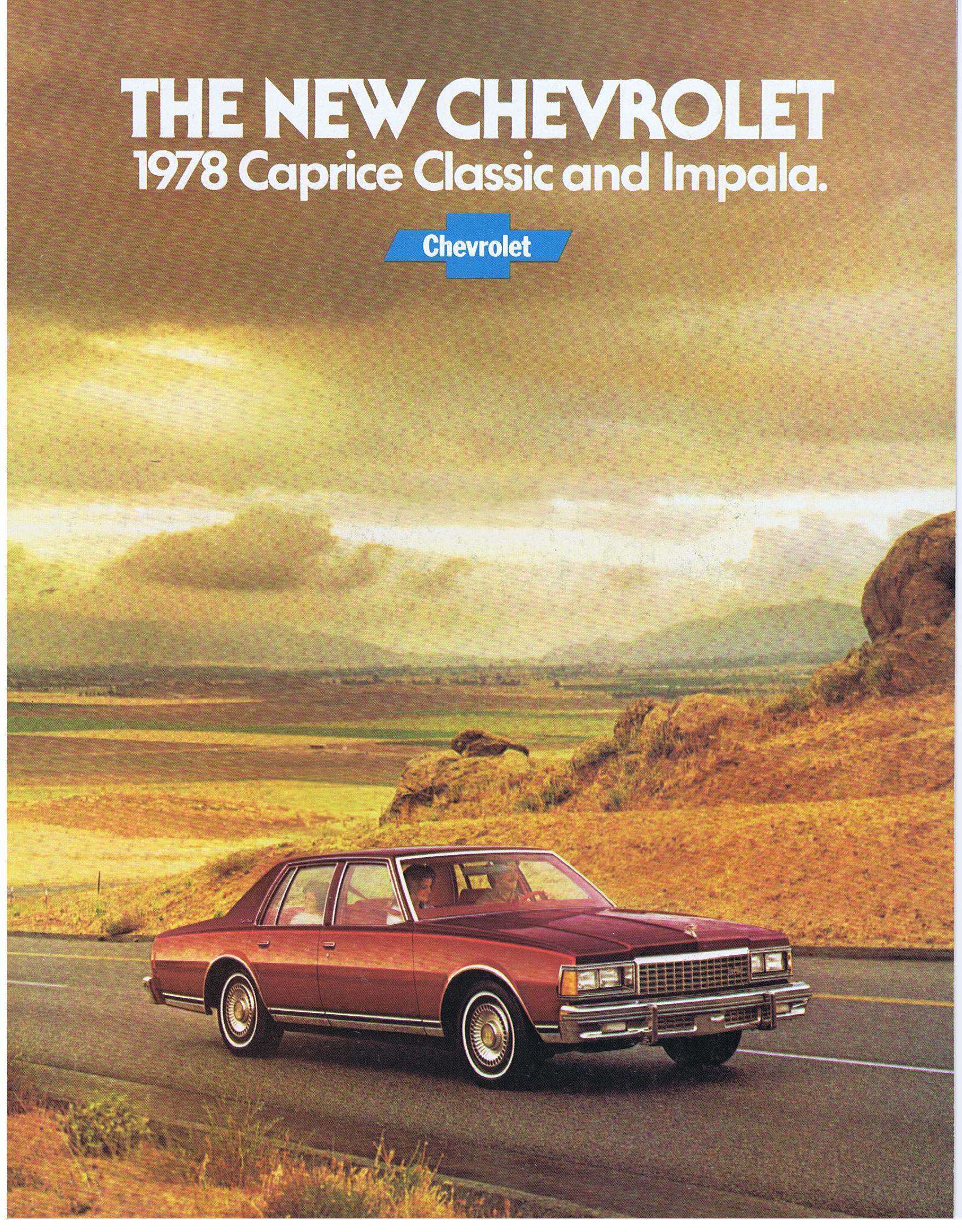 1978 Chevrolet Caprice Classic & Impala Broschyr