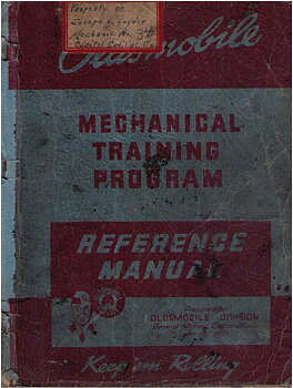 1938 - 1942 Oldsmobile Mechanical Training Program