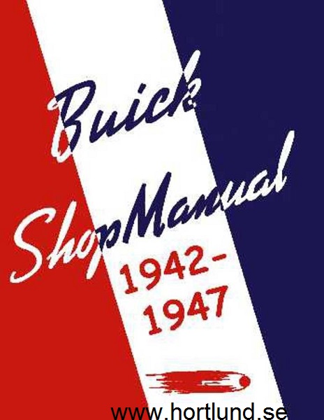 1942-1947 Buick Shop Manual