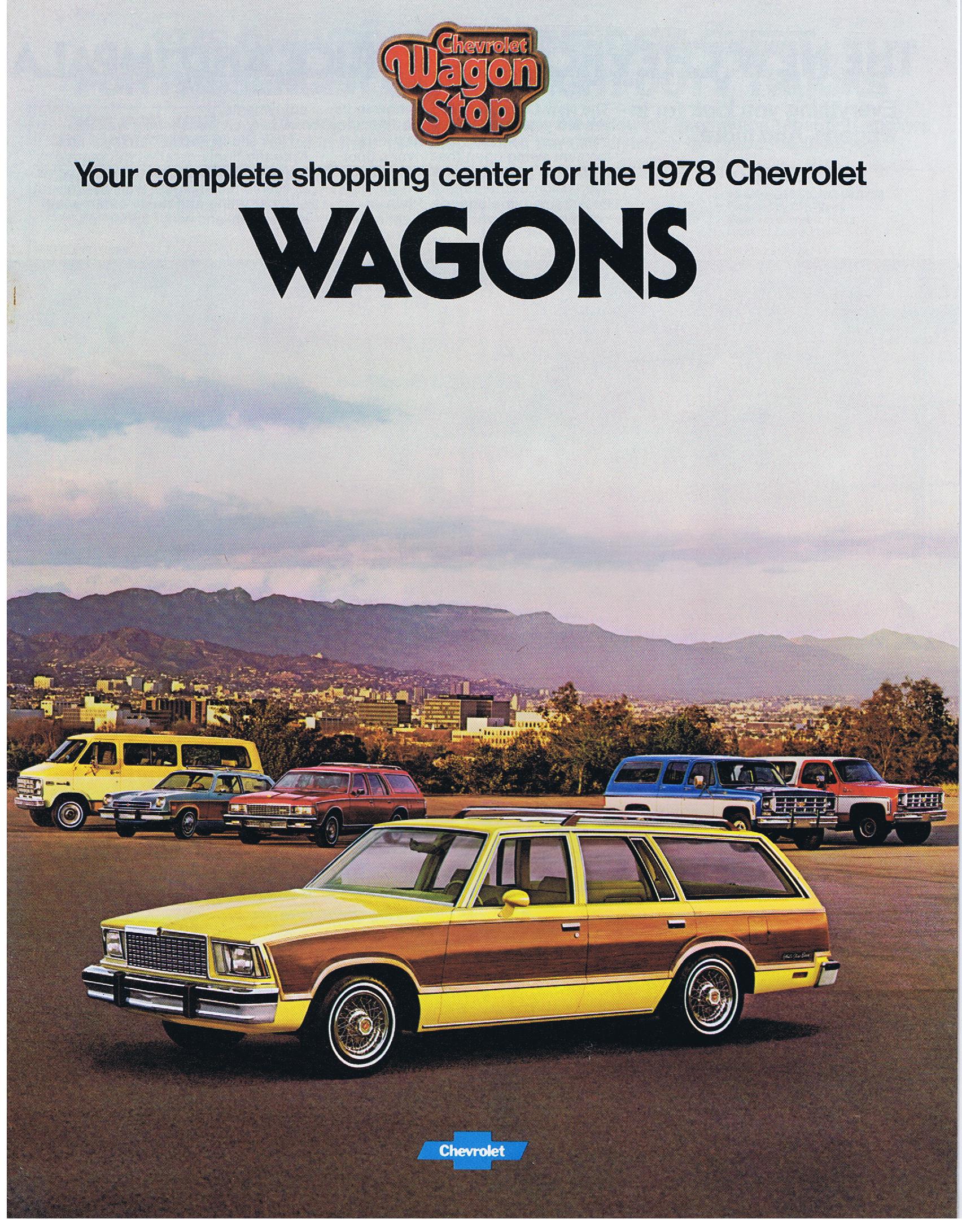 1978 Chevrolet Wagons Broschyr
