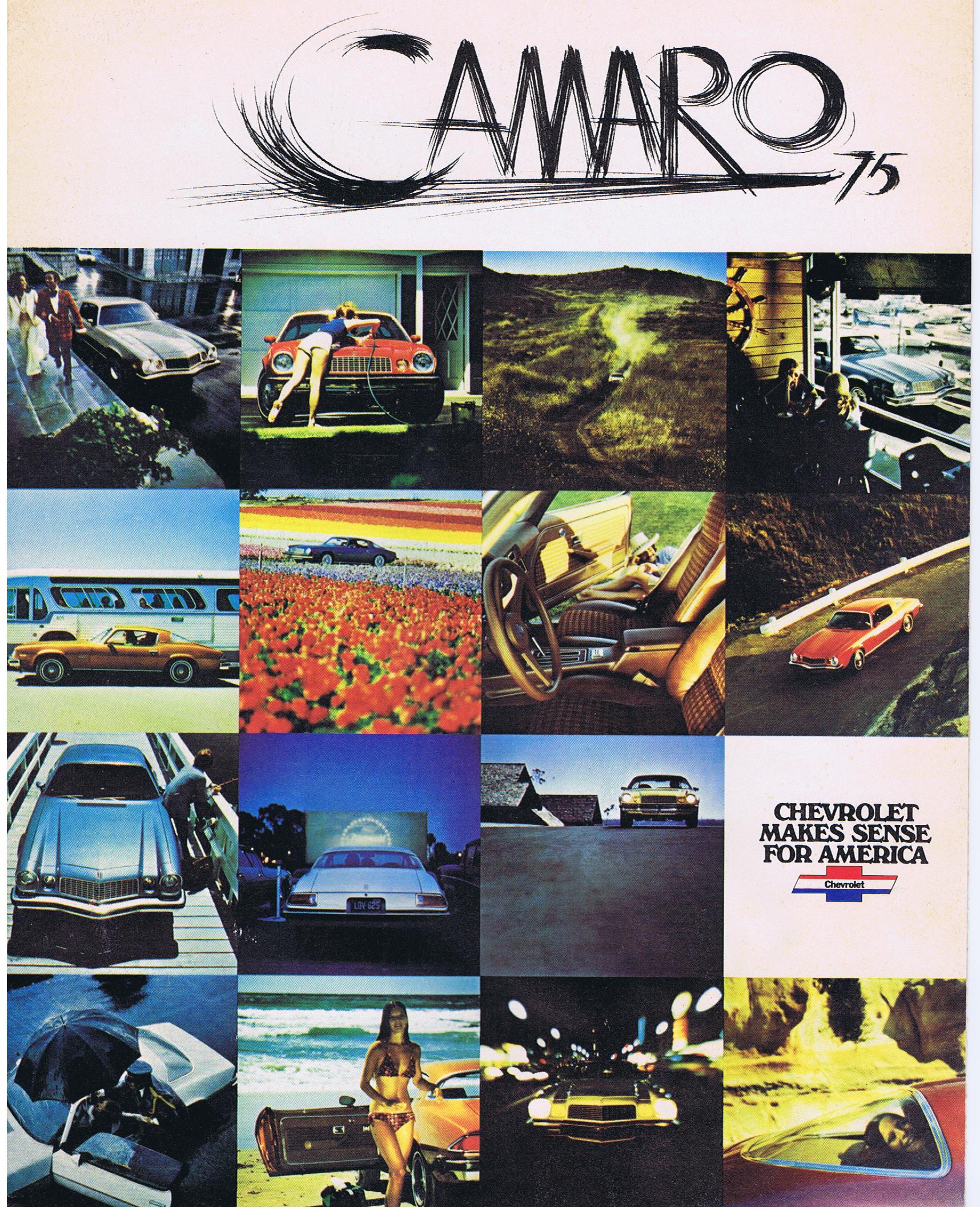 1975 Chevrolet Camaro Broschyr 9-74