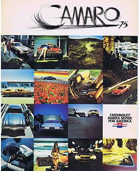 1975 Chevrolet Camaro Broschyr 9-74