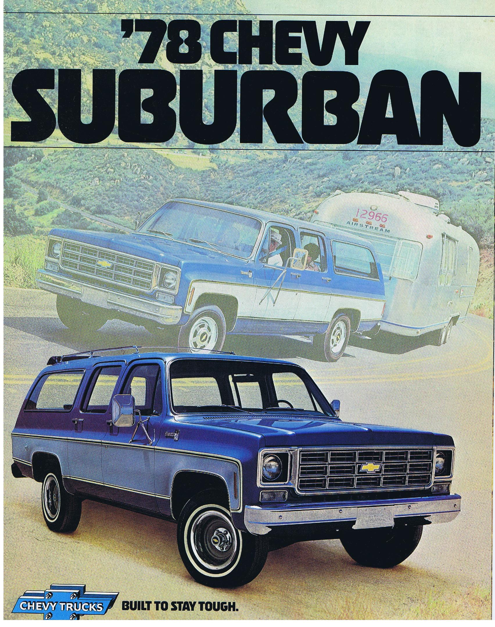 1978 Chevrolet Suburban Broschyr