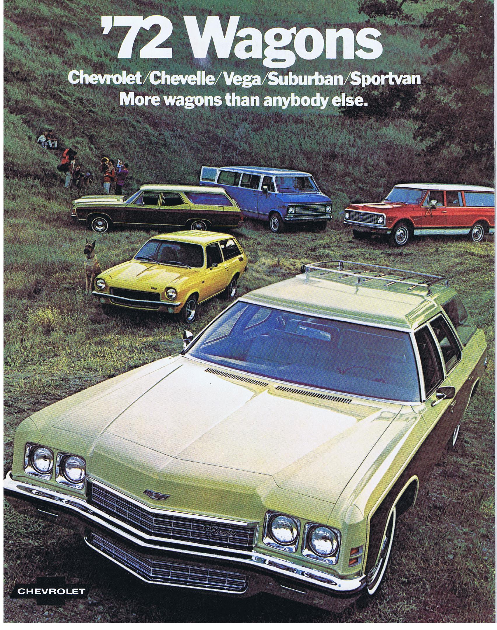 1972 Chevrolet Broschyr Wagons