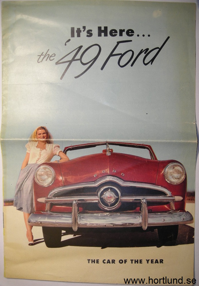 1949 Ford broschyr, It's Here... the '49 Ford